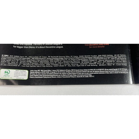 Justice League DC Comics AMC IMAX Movie Promotional Comic Book - Picture 9 of 11